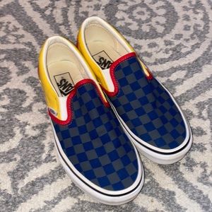 Colorful Checker Vans